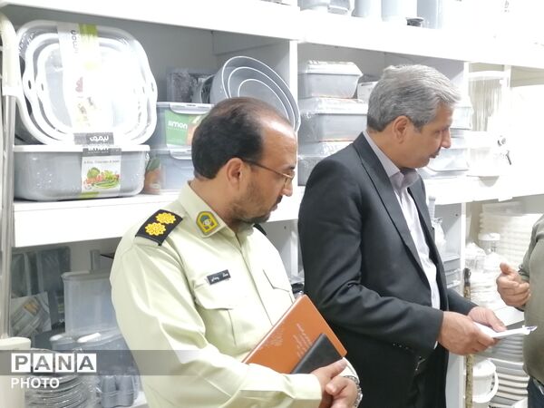 گشت مشترک نظارت بر بازار شهرستان کاشمر با حضور فرماندار