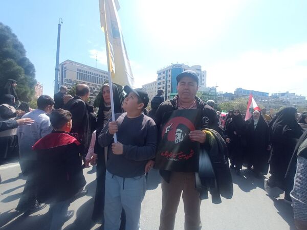 حضور پرشور مشهدی‌ها در راهپیمایی روز قدس؛ فریاد حمایت از فلسطین