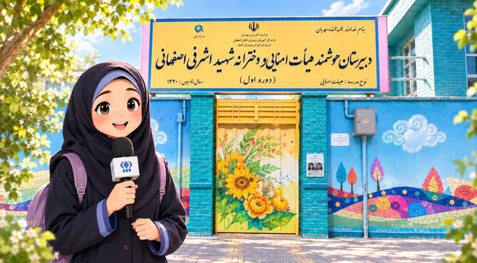 آیین بازگشایی دبیرستان شهید اشرفی اصفهانی
