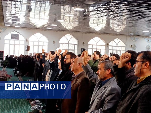 مراسم بزرگداشت یوم‌الله ۹ دی در کاشمر