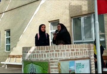 آغاز پرشور سال تحصیلی در دبیرستان دخترانه فاطمیه یزد