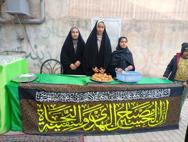 جشن میلاد حضرت زهرا(س) در تکیه علی اکبری فدافن