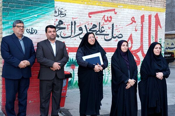 افتتاحیه طرح گلستان زندگی  دبیرستان شهدای هسته‌ای قرچک 