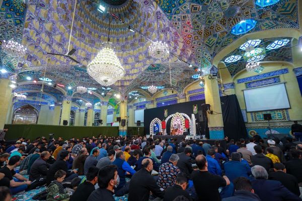 احیای شب قدر در جوار حرم امامزاده سیدجعفر(ع) یزد