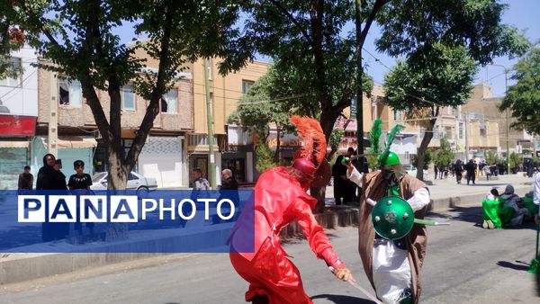 دسته‌های عزاداری عاشورا در قروه 