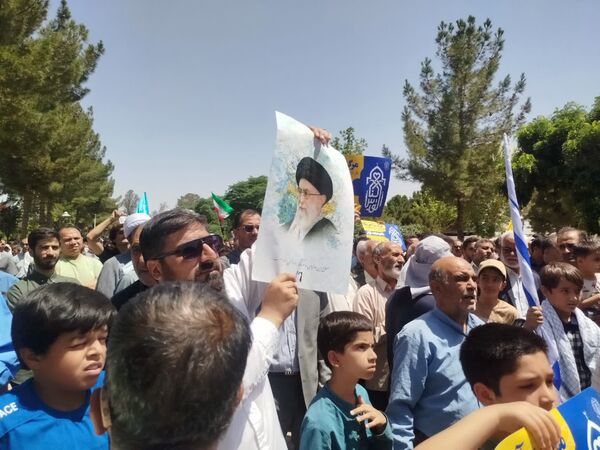با هدف محکومیت جنایات رژیم کودک کش اسرائیل راهپیمایی جمعه خشم در کاشمر برگزار شد