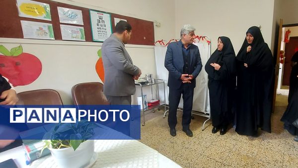 افتتاح اتاق بهداشت دبستان شریعه افشارنژاد