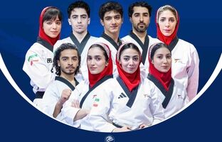 پایان کار تکواندوکاران ایران با 6 مدال رنگارنگ