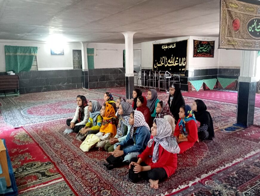 برگزاری کلاس تابستانی قرآن در روستای گزکوه