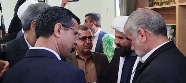 بازدید نائب رئیس مجلس شورای اسلامی از نمایشگاه تولیدات و محصولات صنعتی و صنایع دستی شهرستان کاشمر