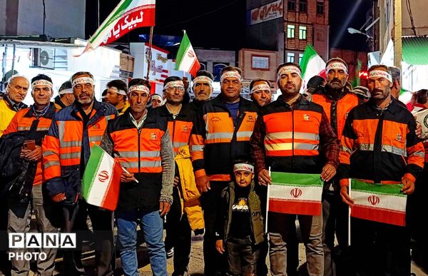 برگزاری رزمایش بزرگ پیاده‌روی حماسی در کبودراهنگ