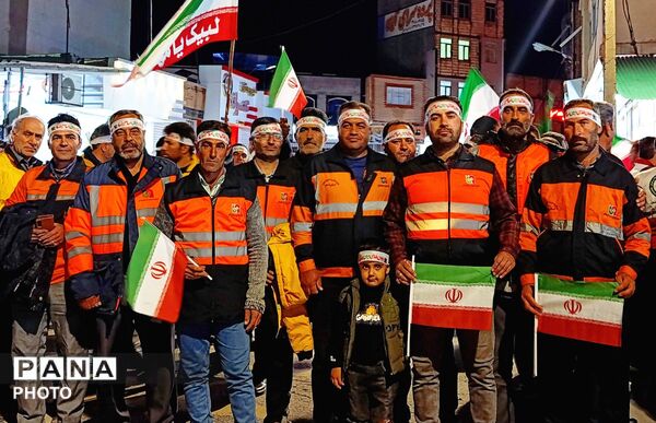 برگزاری رزمایش بزرگ پیاده‌روی حماسی در کبودراهنگ