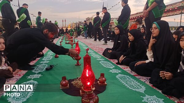بزرگترین سفره توسل به حضرت رقیه(س) در قم