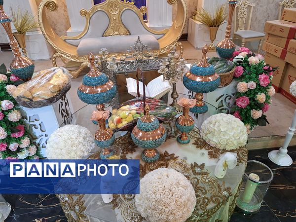 تجلی عشق ۵۵ زوج اصفهانی در سالروز ازدواج حضرت علی (ع ) و حضرت فاطمه زهرا (س)