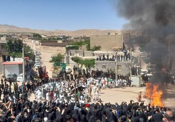 آیین باستانی عزاداری عاشورا در برزنون