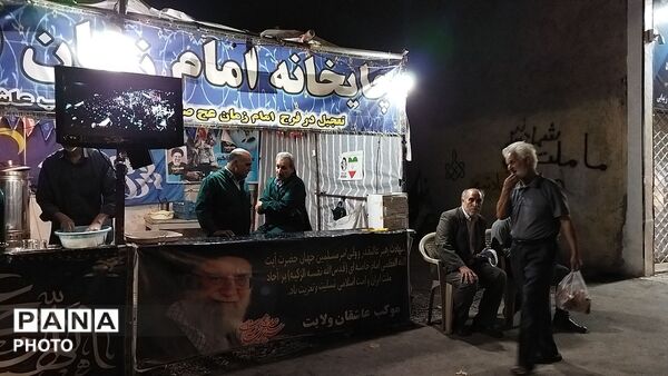 چایخانه امام زمان (عج) در هشتاد و هفتمین شب از اجتماعات مردمی نیشابور 