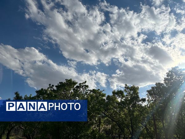 طبیعت هم با آمدن بهار زیبا شد 