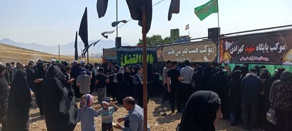 پیاده‌روی جاماندگان اربعین حسینی در نورآباد