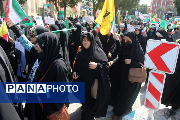 راهپیمایی روز قدس در بوشهر