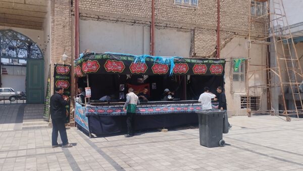 برپایی موکب در شهرستان خلیل آباد 