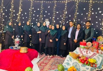 بلندترین شب سال در دبستان عصمتیه
