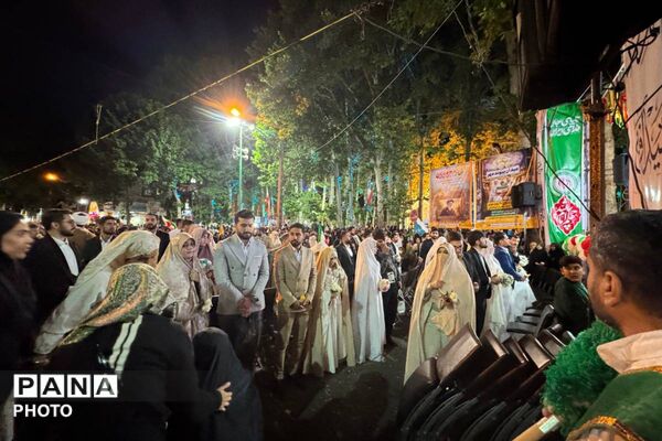 آغاز زندگی مشترک ۴۰ زوج در سالروز ازدواج حضرت علی(ع) و فاطمه زهرا(س)