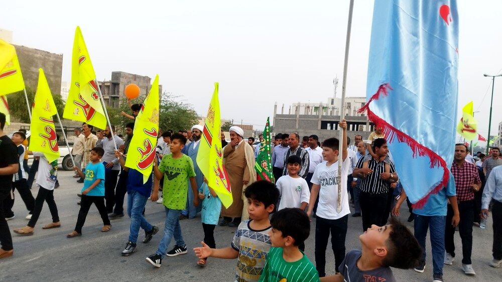 پیاده‌روی خانوادگی عید غدیر در پارسیان