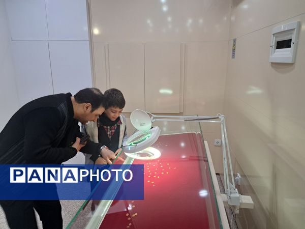 بازدید دانش‌آموزان از پارک موزه علوم زمین مشهد 