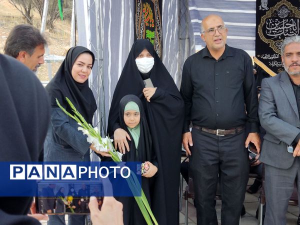 مراسم نمادین اربعین و سوگواری حضرت اباعبدالله الحسین(ع)