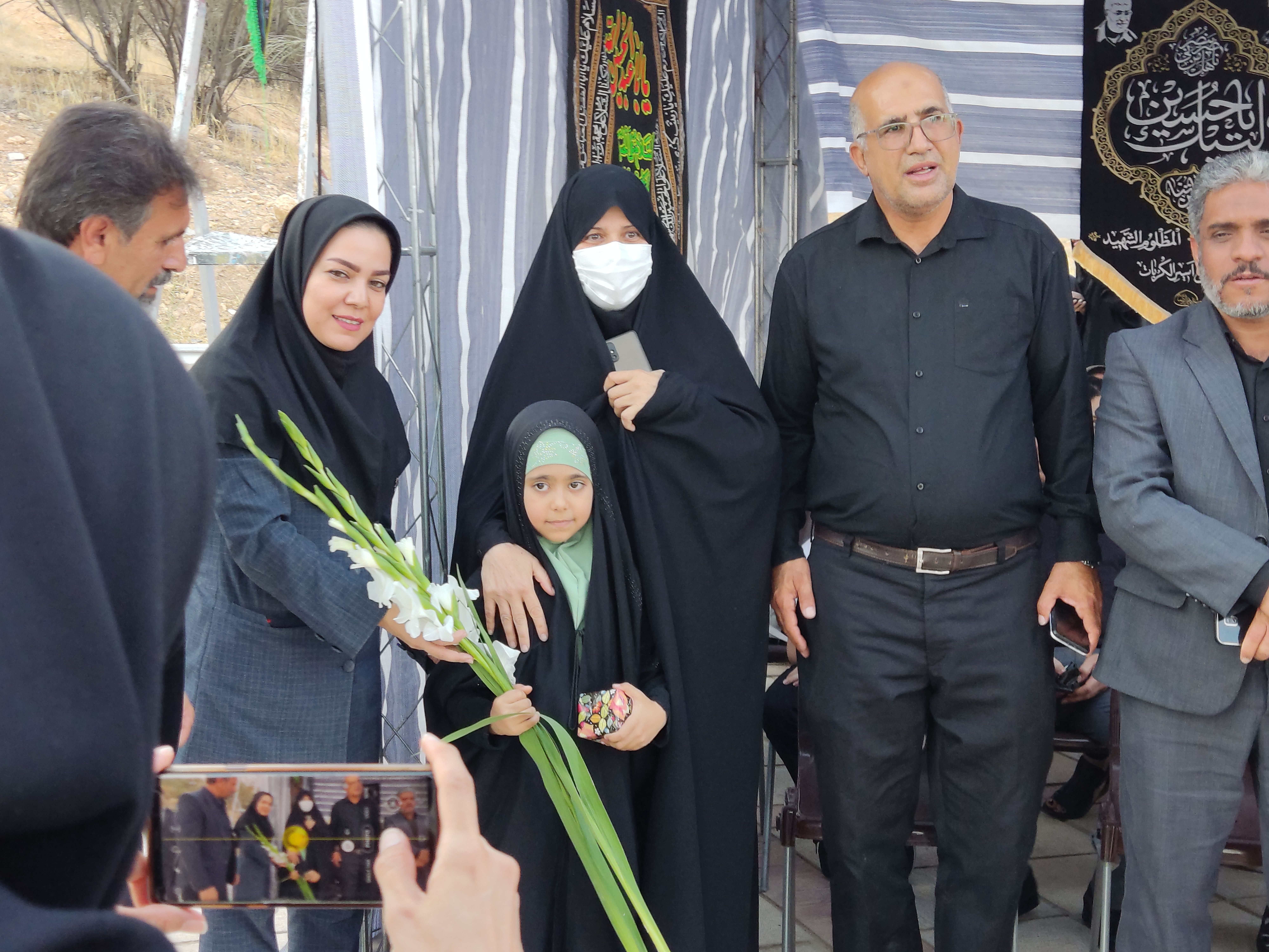 مراسم نمادین اربعین و سوگواری حضرت اباعبدالله الحسین(ع)