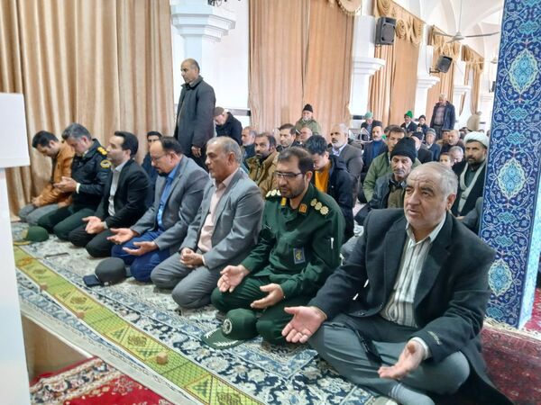 نماز جمعه در شهرستان خلیل آباد 
