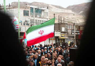 حضور پرشور مردم شهرستان پلدختر در راهپیمایی ۲۲ بهمن