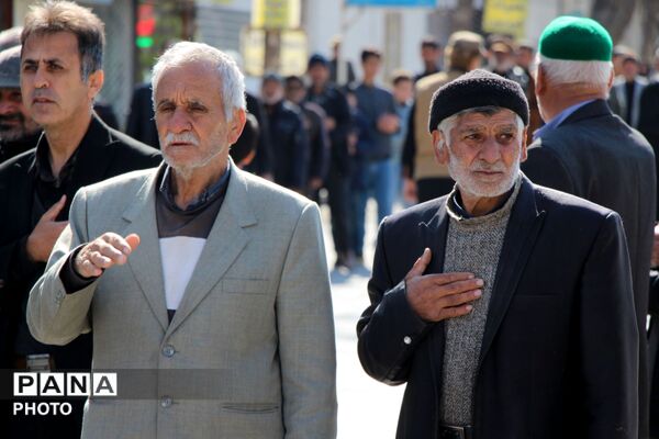 مراسم عزاداری و سینه‌زنی در شهرستان سملقان