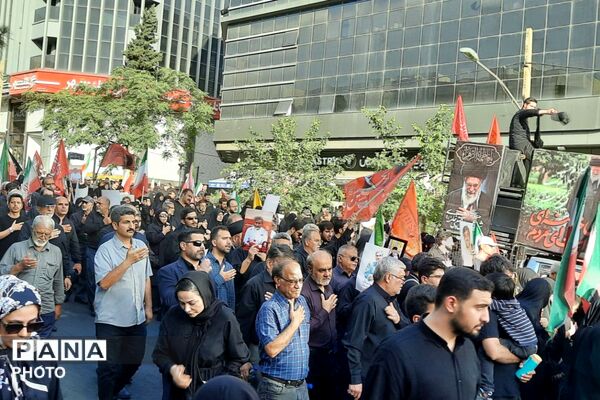 وداع با پیکر داماد رهبر شهید انقلاب