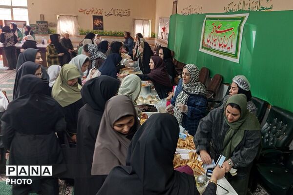 سفره احسان امام حسن مجتبی(ع) دردبستان شهید کلانتری بهارستان‌دو