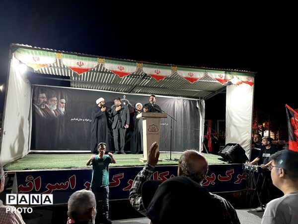 صدو سی و ششمین شب تجمع مردمی در ساوجبلاغ 