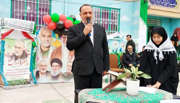 پویش بر مدار مقاومت در مدارس شهرستان کلات