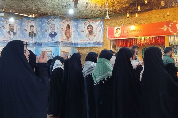 سومین روز اردوی راهیان نور دانش آموزان ملارد در اروند رود