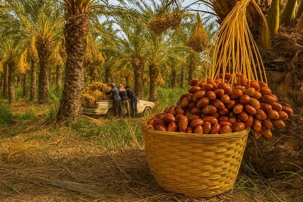 آغاز فصل برداشت خرما در جنوب ایران