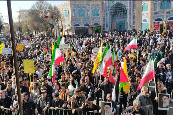 حماسه باشکوه یوم ا... ۱۳ آبان در استان اردبیل 