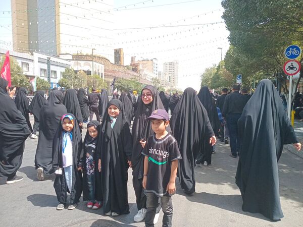 راهپیمایی جاماندگان اربعین حسینی در مشهد