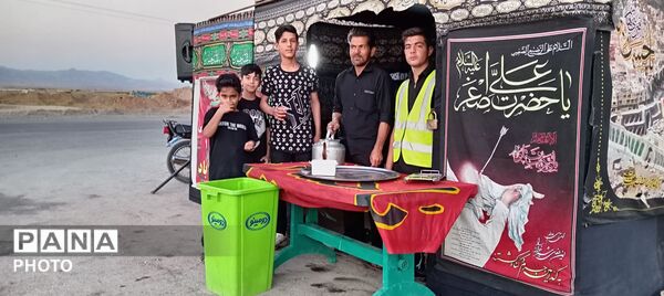 شور حسینی در هیئت ابوالفضلی روستای مهدی آباد شهرستان رشتخوار