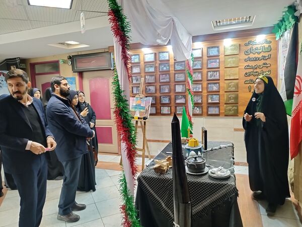 آخرین ایستگاه مدرسه انقلاب در مدرسه شاهد غدیر یک