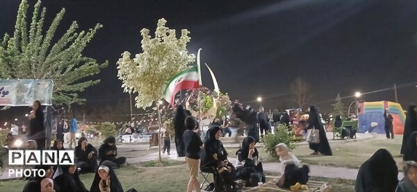 مراسم عزاداری و اجتماعات شبانه مردم مهستان  در دومین شب محرم 