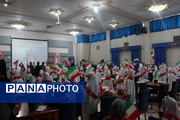 حضور رئیس سازمان دانش آموزی کشور در جشن تکلیف دختران مدرسه هوانیروز