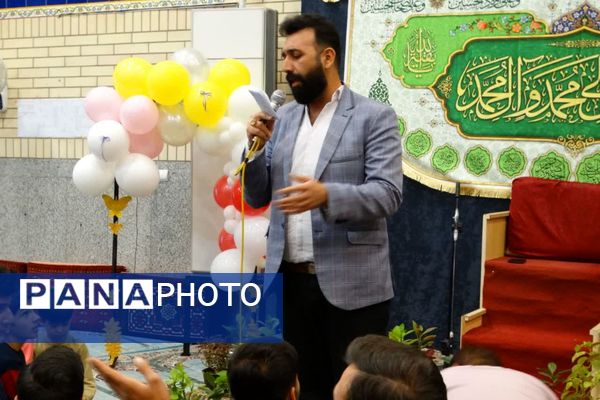 مسجدالقرآن غرق در شادی میلاد کریم اهل بیت(ع)