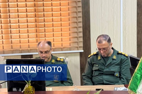 آیین تکریم و معارفه مسئول بسیج دانش‌‌آموزی جوادآباد