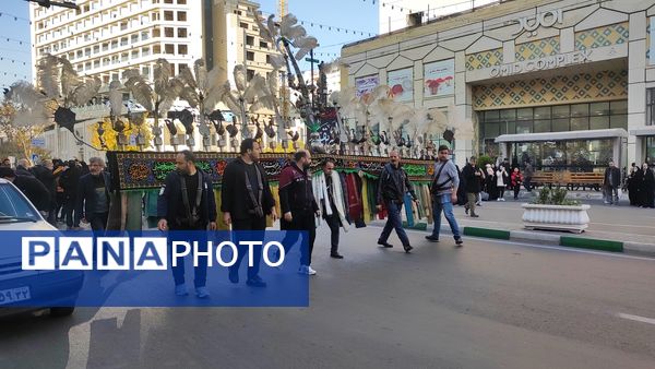 مراسم عزاداری حضرت فاطمه زهرا (س)  در حرم مطهر امام رضا (ع)  در مشهد مقدس