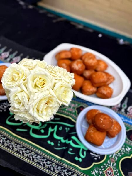 برپایی موکب عزاداری ایام فاطمیه در دبستان مریم بندرعباس