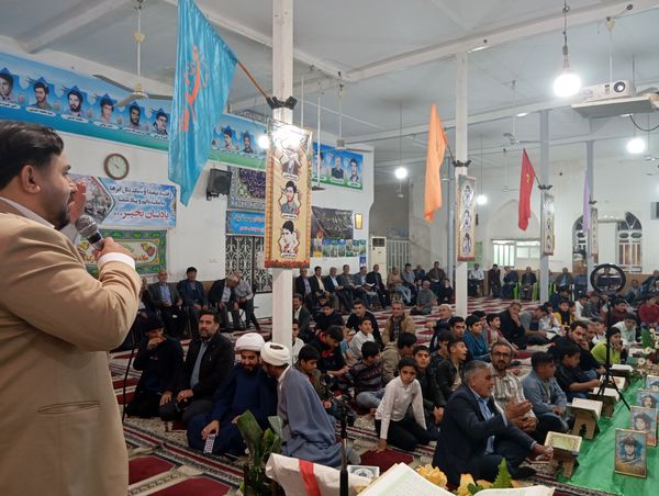 محفل انس با قرآن کریم در کازرون